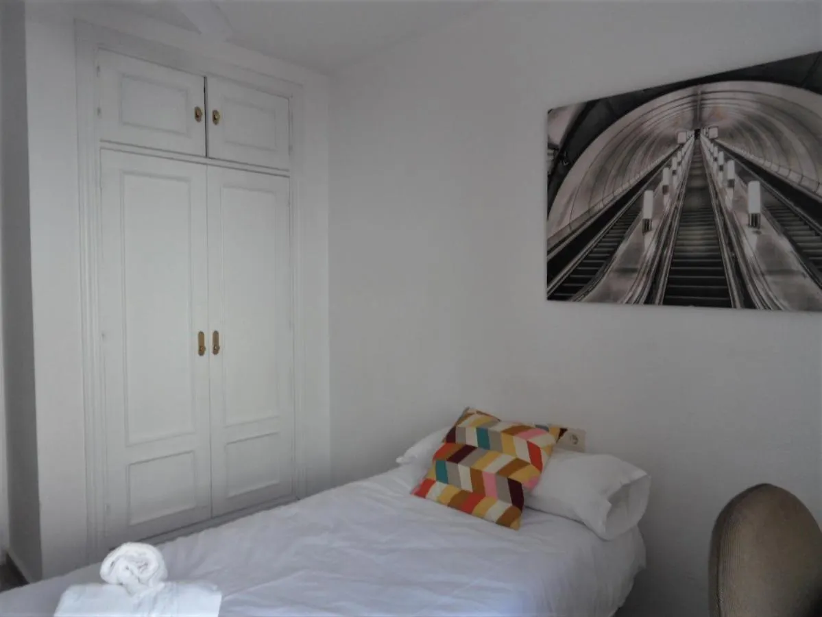 Center Location & Parking Free Apartment With Largeterrace & Bbq Malaga Spain