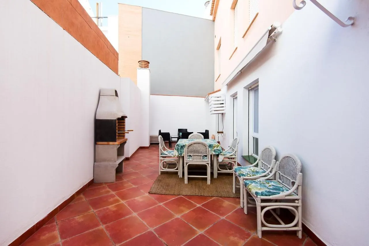 Center Location & Parking Free Apartment With Largeterrace & Bbq Malaga Spain